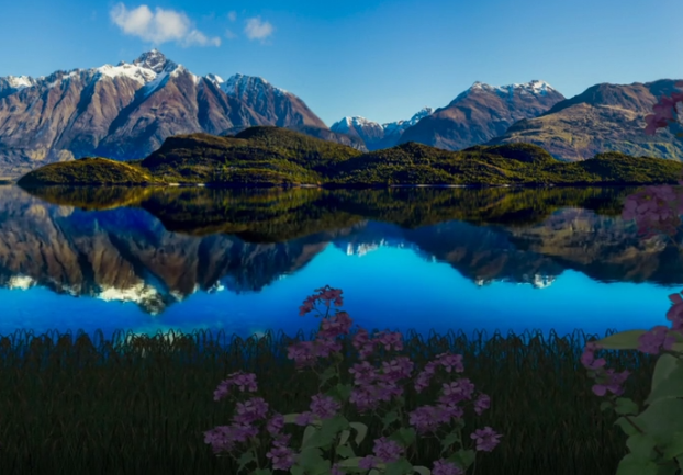 你如美景，美景如画